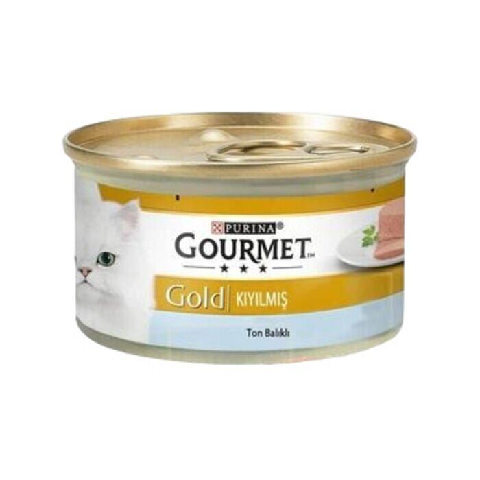 Ton Balıklı Kıyılmış Kedi Yaş Mama Konservesi 85 Gr