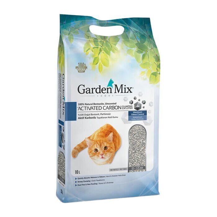 Actıvated Carbon Kedi Kumu 10 Lt
