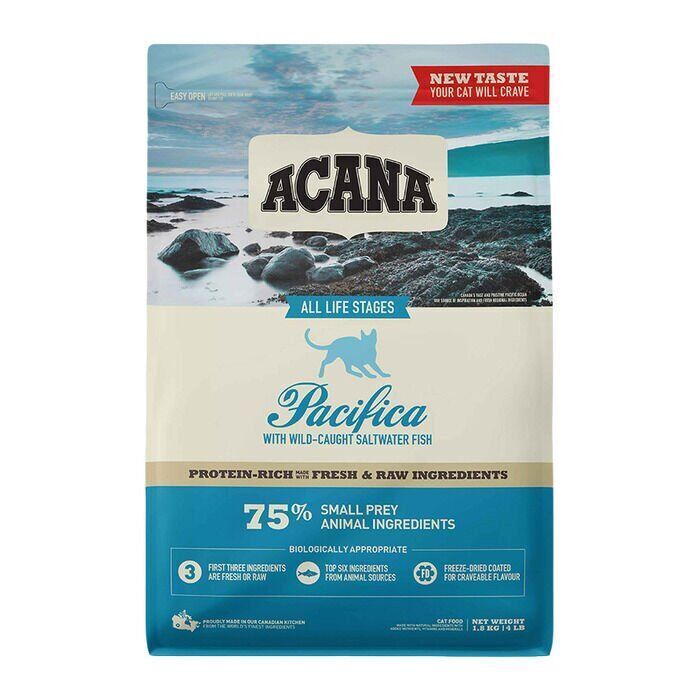 Pacifica Cat Tahılsız Balıklı Kedi Maması 1,8 Kg