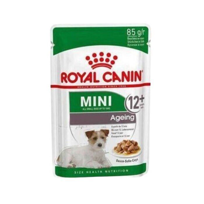 Mini Ageing Küçük Irk Yaşlı Köpek Pouch Konserve 85 Gr