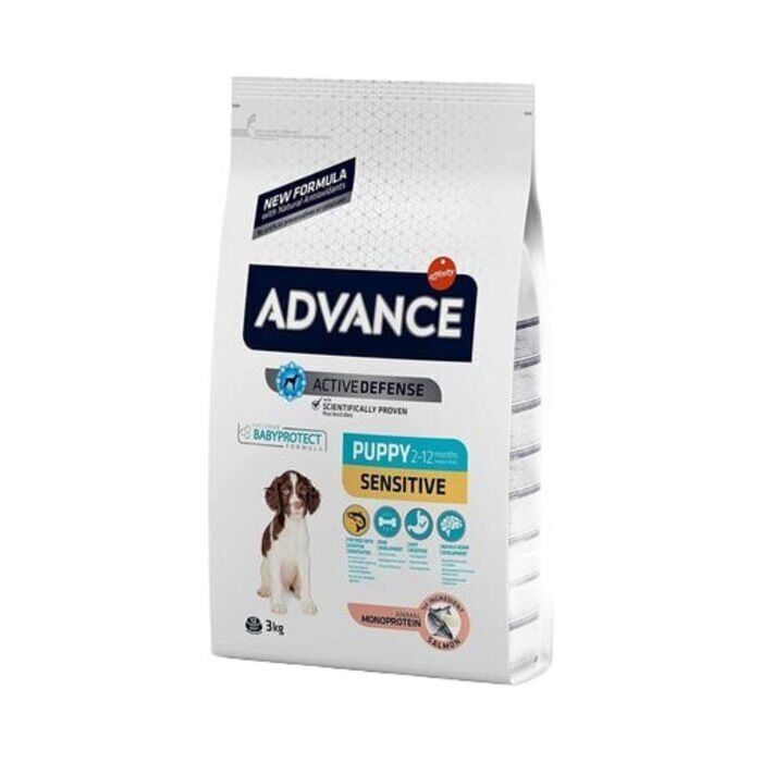Puppy Sensitive Somonlu Yavru Kuru Köpek Maması 3 Kg