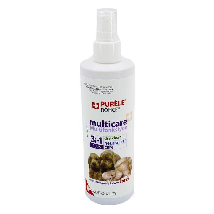 Kedi ve Köpek Kuru Yıkama Tüy ve Keratin Bakım Spreyi 250 ml