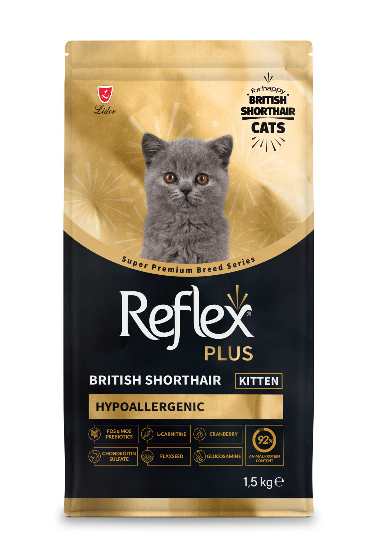 Plus Persian Yetişkin Kedi Maması 1,5 kg