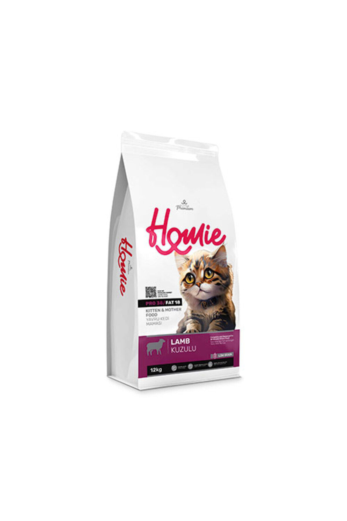 Kuzulu Düşük Tahıllı Yetişkin Kedi Maması 12 Kg