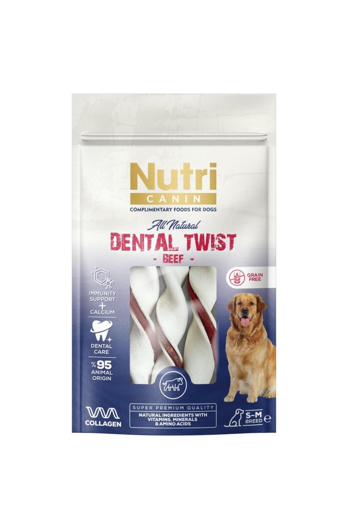 Dental Twist Kuzu Etli Diş Sağlığı Köpek Ödülü 80 Gr
