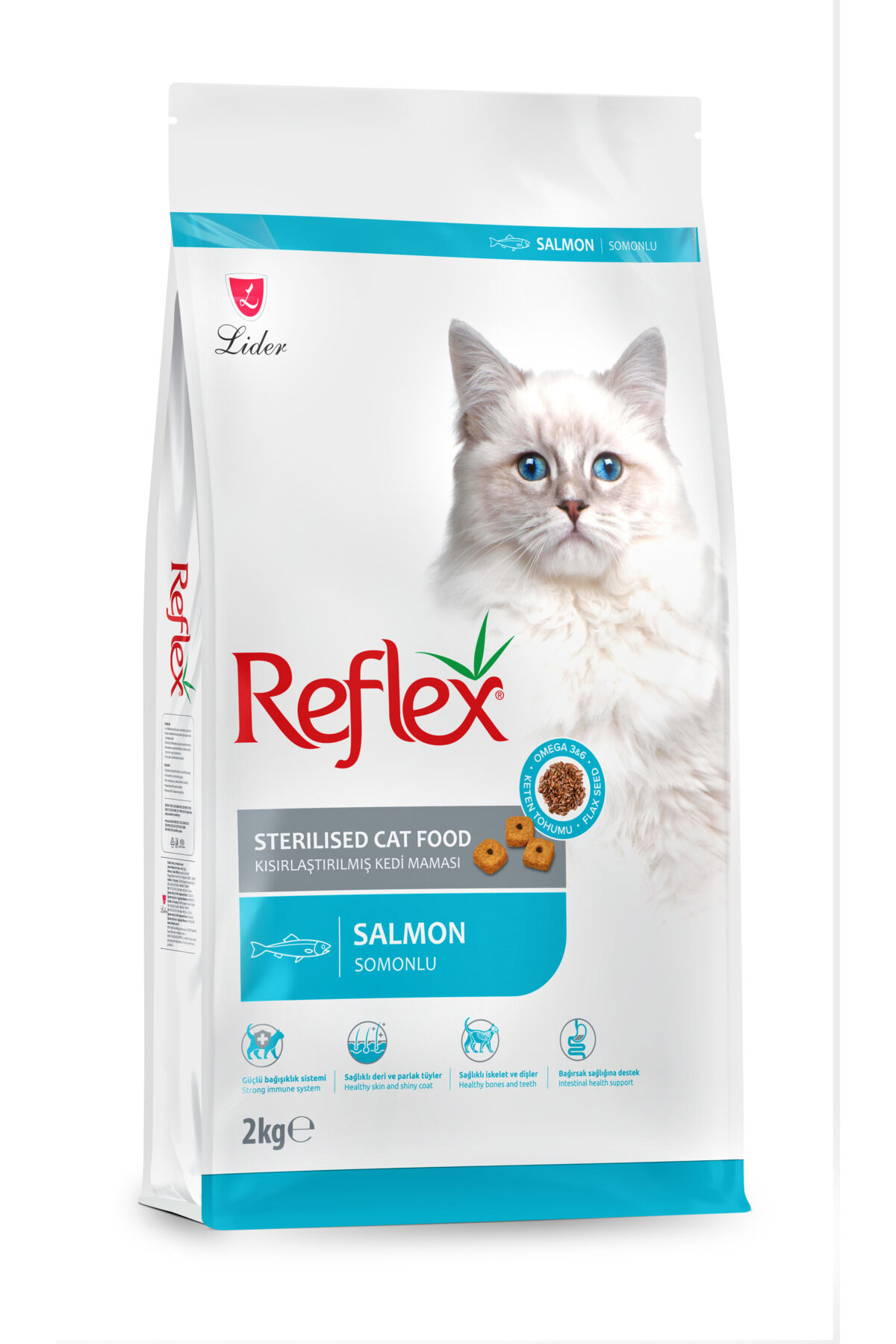 Somonlu ve Hamsili Yetişkin Kedi Maması 2 kg