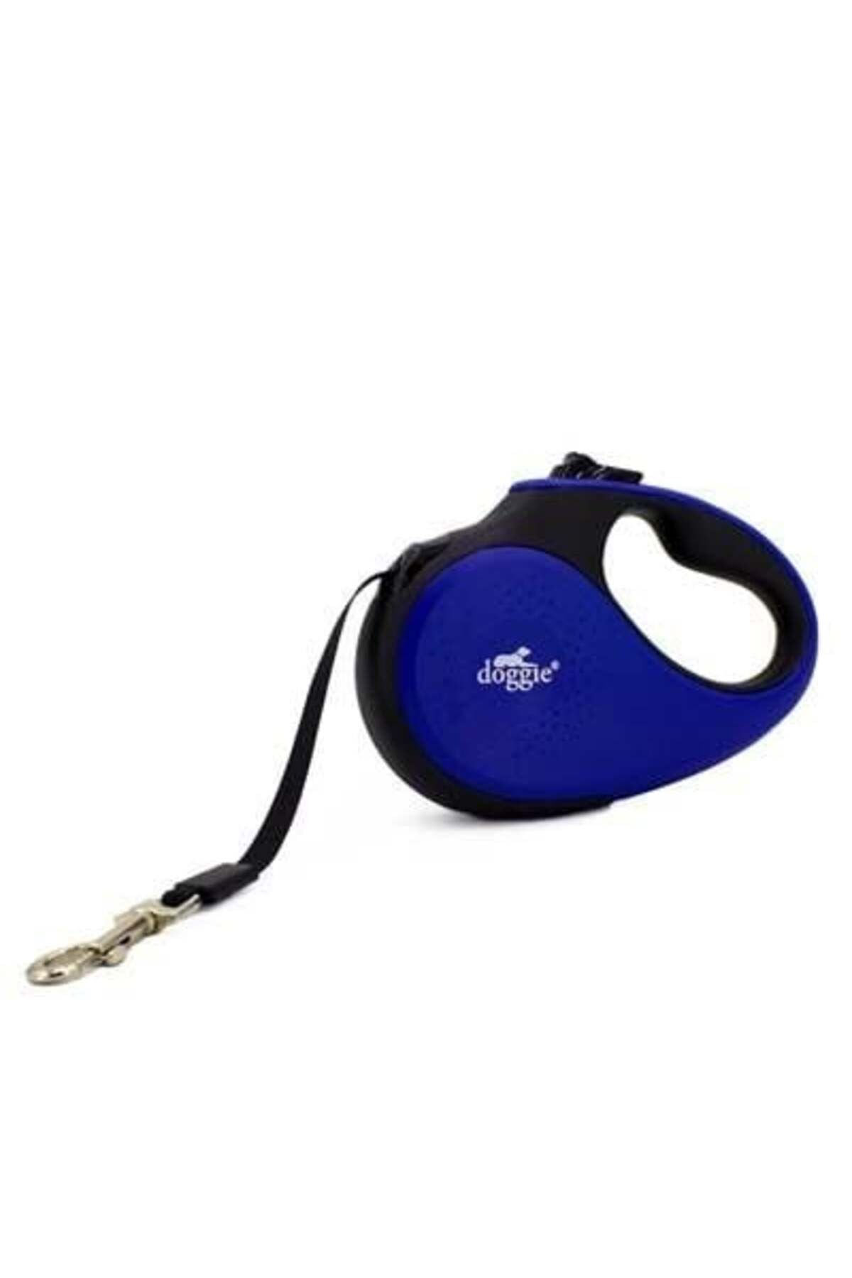 Soft Otomatik Köpek Uzatma Tasması TR-Small-Açık Mavi-15 Kg 5 Mt