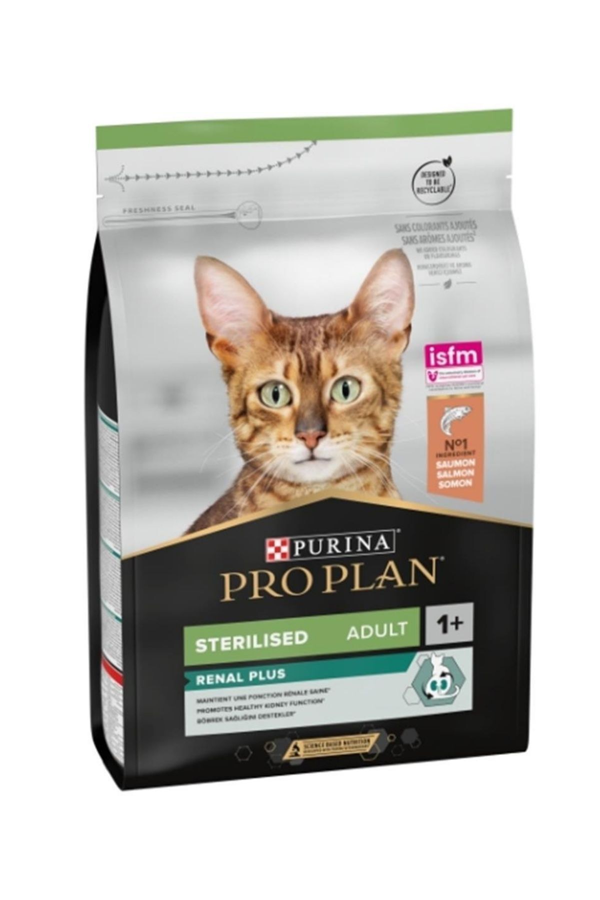 Sterilised Kısırlaştırılmış Somonlu Kedi Maması 10 KG