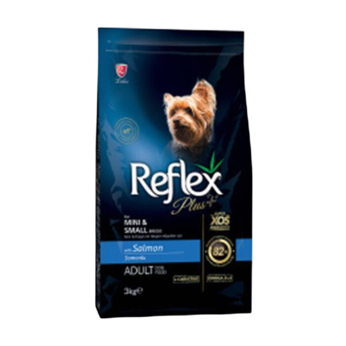 Plus Küçük Mini Irk Somonlu Yetişkin Köpek Maması 3 Kg