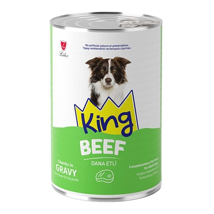 Sos İçinde Parçacıklı Dana Etli Yetişkin Köpek Konservesi 400 Gr