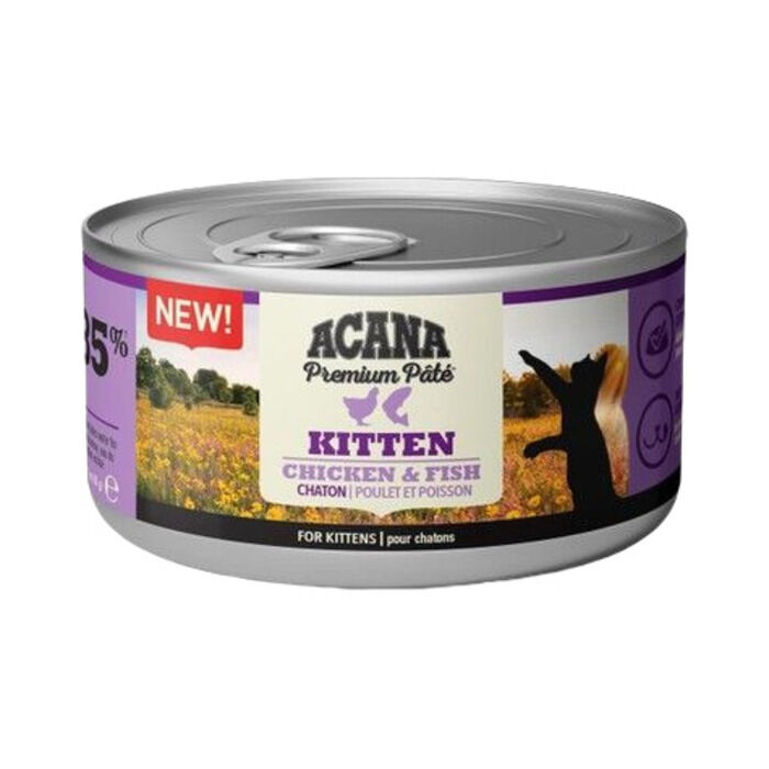 Premium Pate (Ezme) Tavuklu ve Balıklı Yavru Kedi Konservesi 85 gr