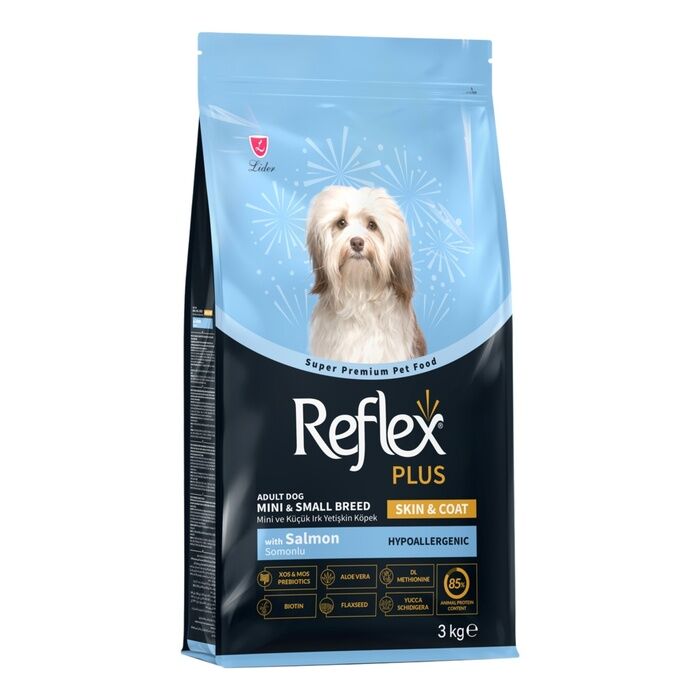 Skin & Coat Somonlu Mini Ve Küçük Irk Yetişkin Köpek Maması 3 Kg