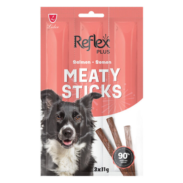 Kuzu Etli Meaty Stıcks Köpek Ödülü 3x11 Gr
