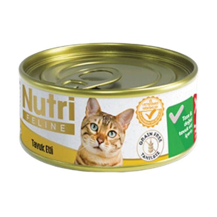 Tahılsız Tavuk Etli Adult Kedi Konserve 85 Gr