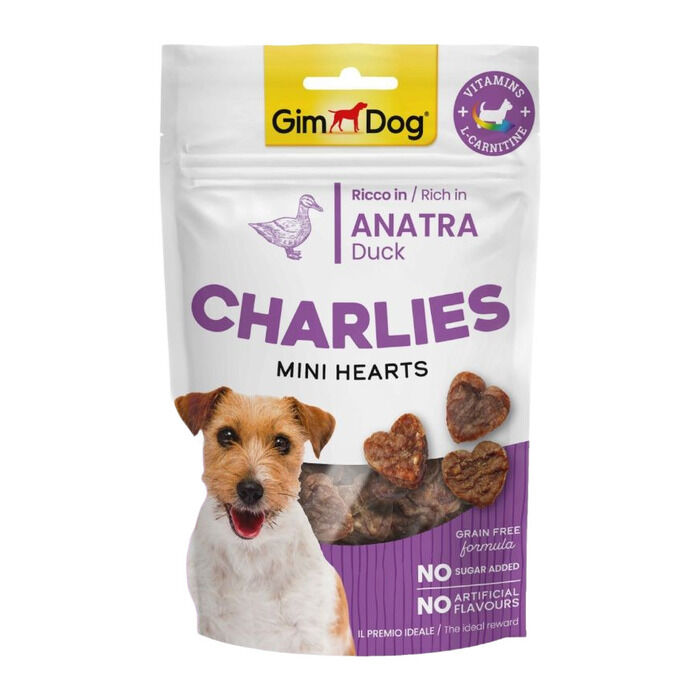 Charlies Mini Hearts Ördekli Köpek Ödülü 70 Gr