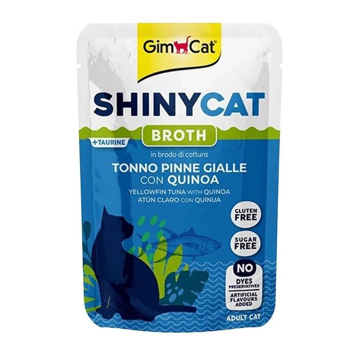 Shinycat Pouch Sarıkanat, Ton Balığı Ve Quinoalı Yetişkin Kedi Maması 70 Gr