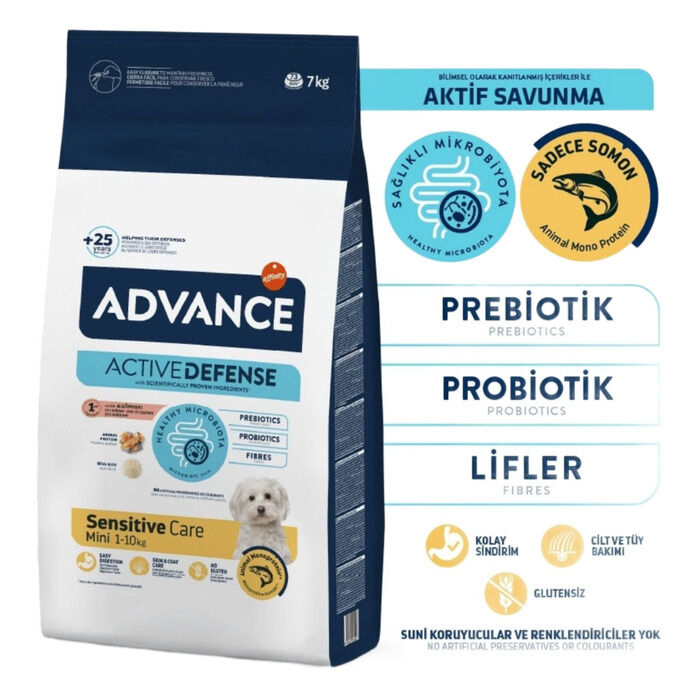 Mini Sensivity Küçük Irk Somonlu Köpek Maması 7 Kg