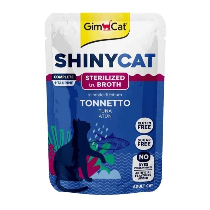 Shinycat Sterilized Tuna Tonlu Kısır Kedi Pouch Mama 70 Gr