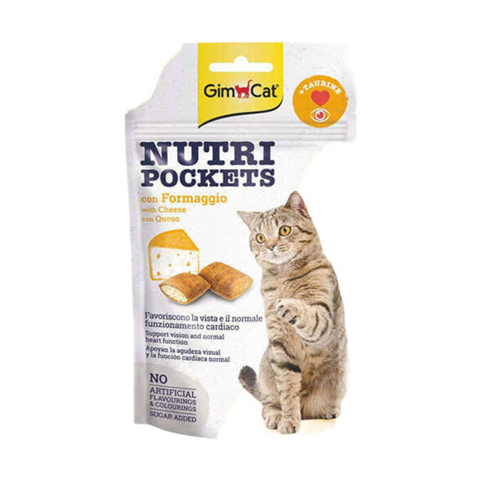 Nutripockets Kedi Ödülü Peynir Taurin 60 gr