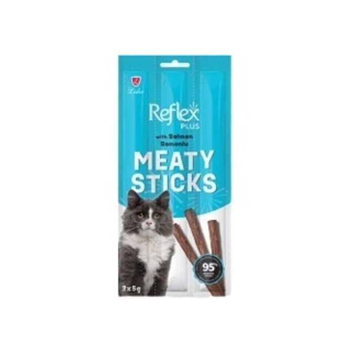 Yetişkin Kediler İçin Somonlu Çubuk Ödülü 3x5 Gr