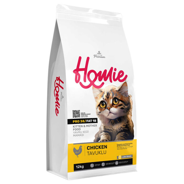 Süper Premium Kitten & Mother Chicken Low Grain 12 Kg