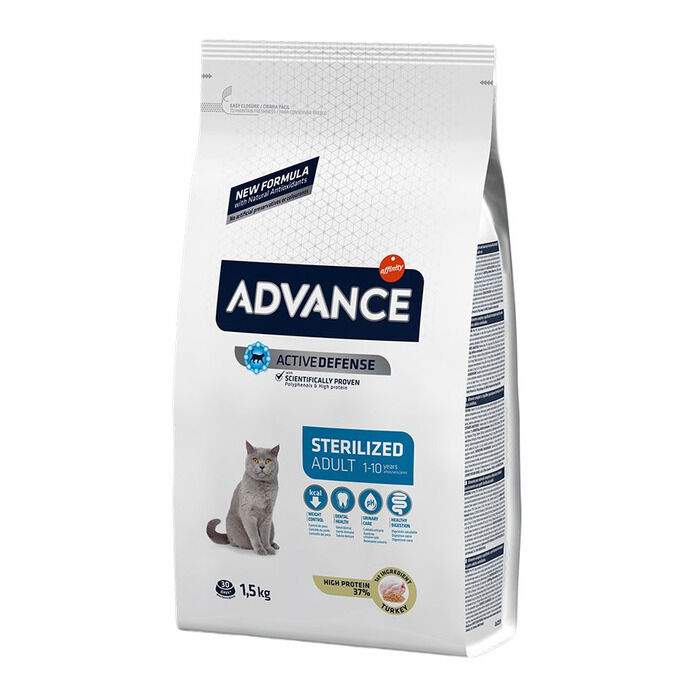 Advance Cat Sterılızed Turkey Kısırlaştırılmış Hindili 1.5 Kg