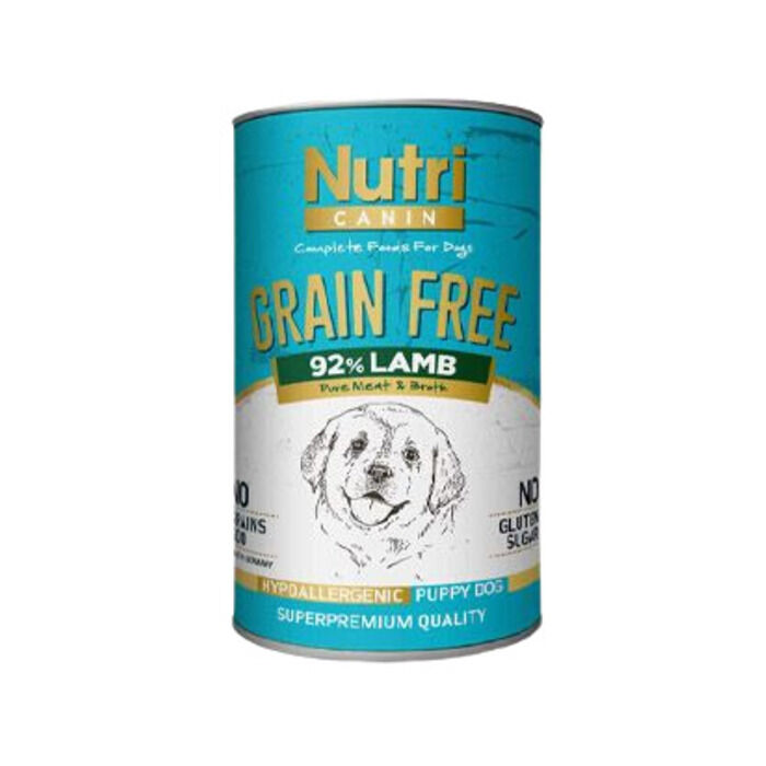Tahılsız Puppy Kuzu Etli Yavru Konserve Köpek Maması 400 gr